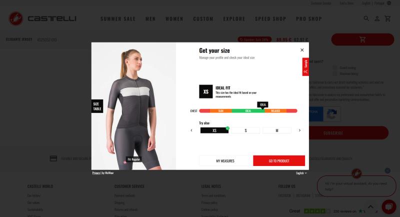 Size Suggestion Tool